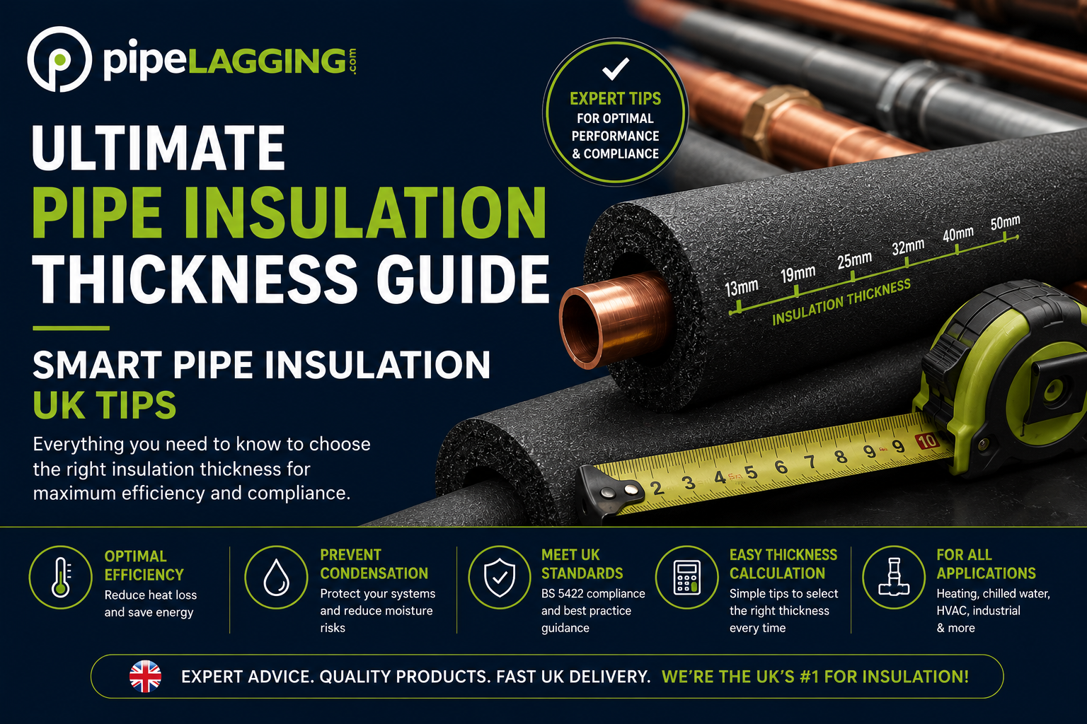 Ultimate Pipe Insulation Thickness Guide Smart Pipe Insulation UK Tips