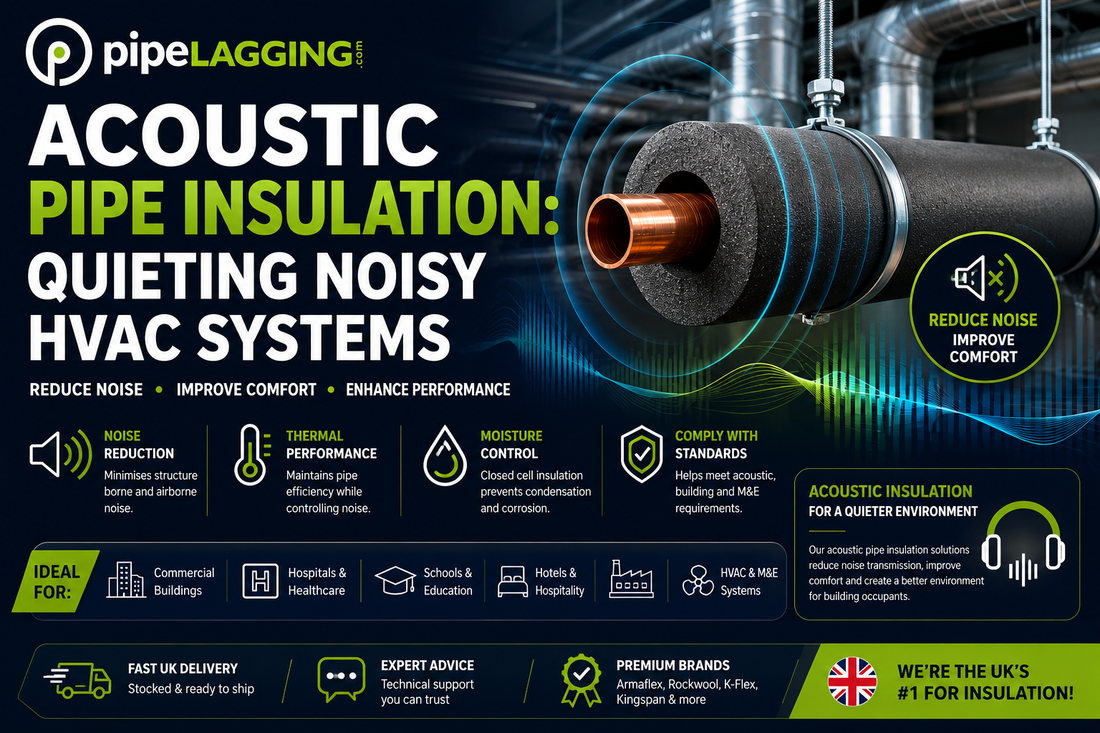 Acoustic Pipe Insulation: Quieting Noisy HVAC Systems