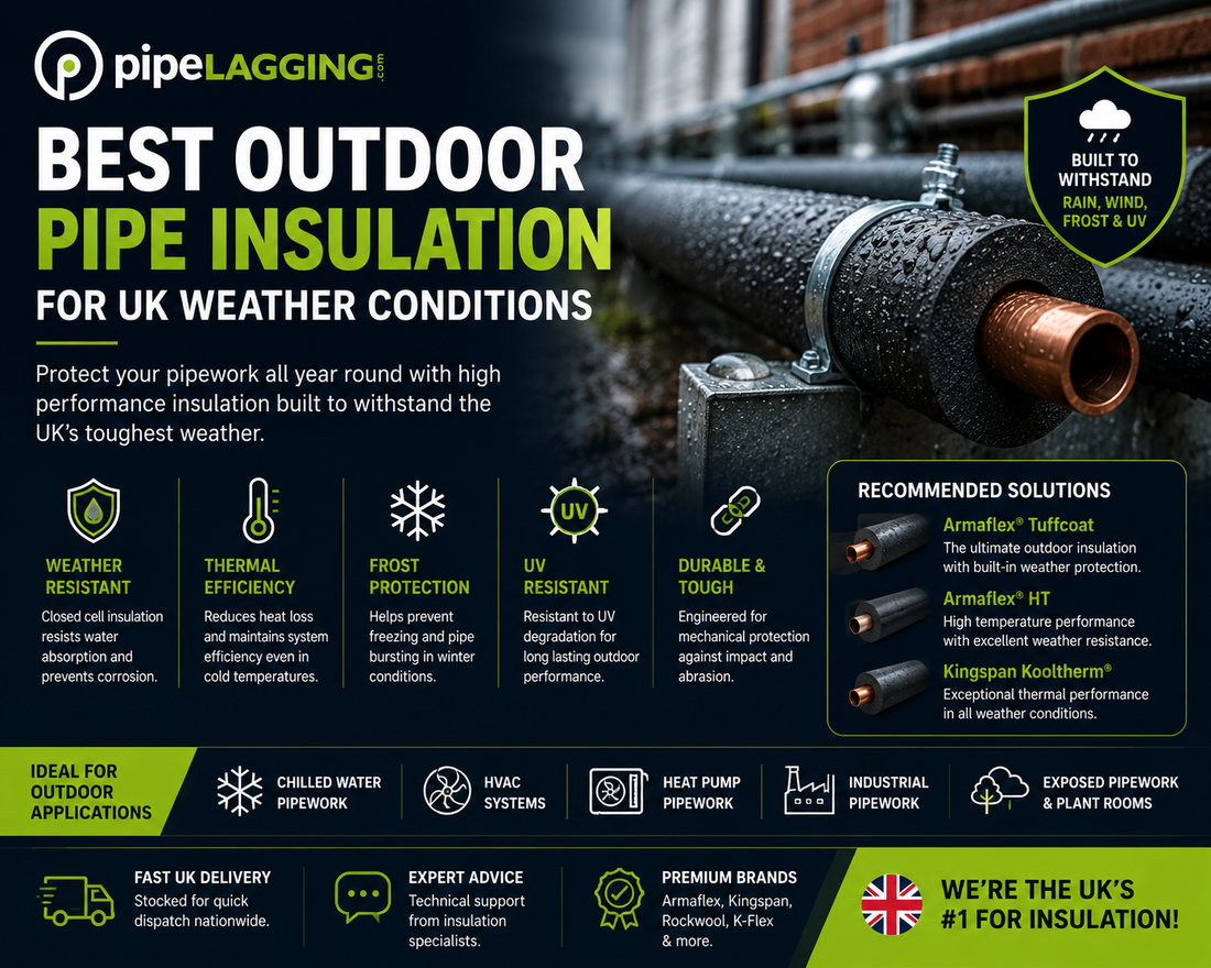 Best Outdoor Pipe Insulation for UK Weather Conditions