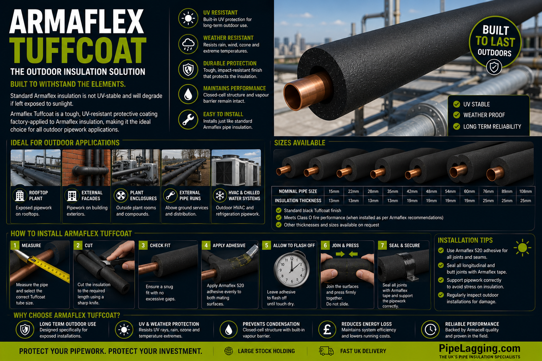 Tuffcoat Outdoor Pipe Insulation Guide