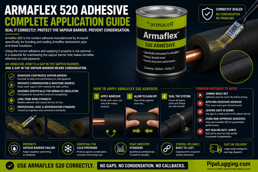 Armaflex Adhesive Guide — How to Use Armaflex 520 Correctly