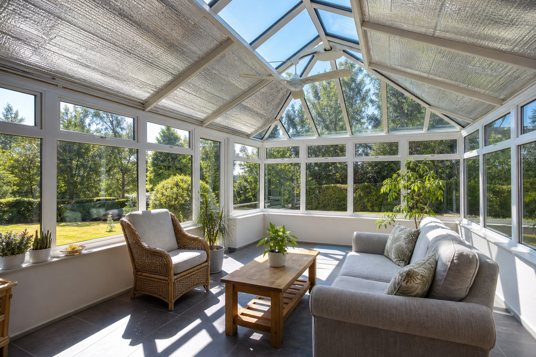 Conservatory Insulation Tips for Year-Round Comfort