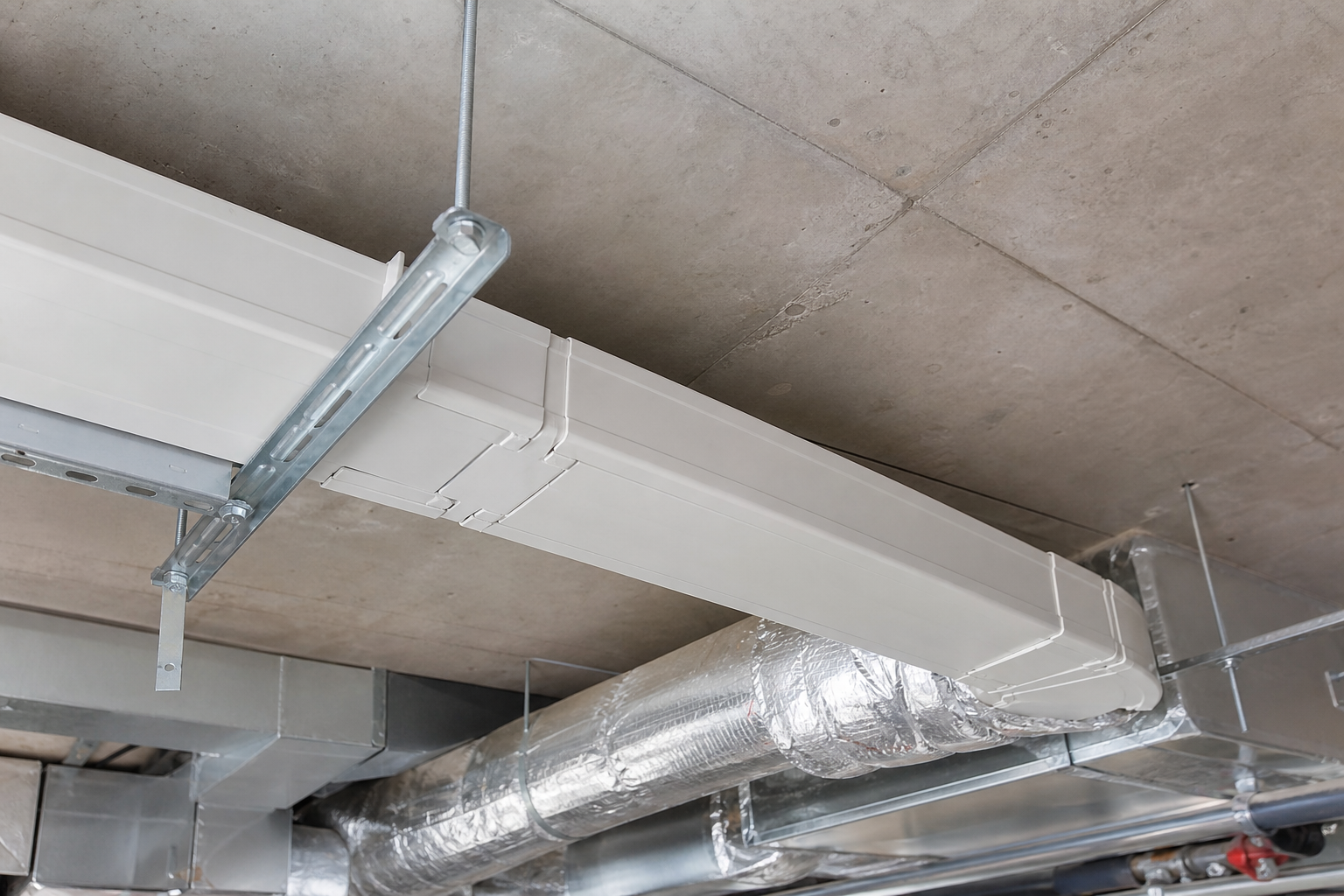 How Plastic Pipe Trunking Protects HVAC Cable Runs
