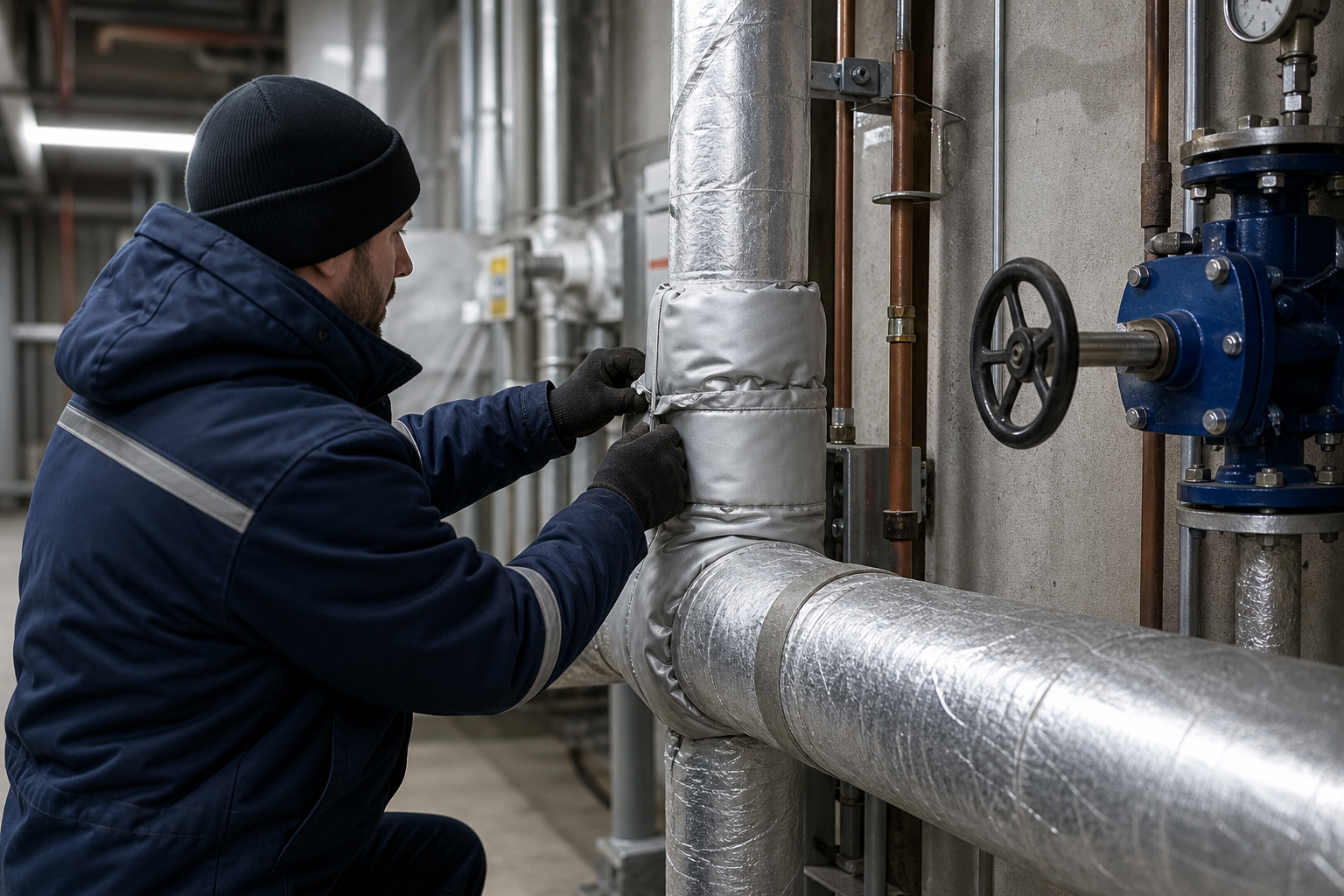 How to Prevent Pipe Freezing in Commercial Buildings