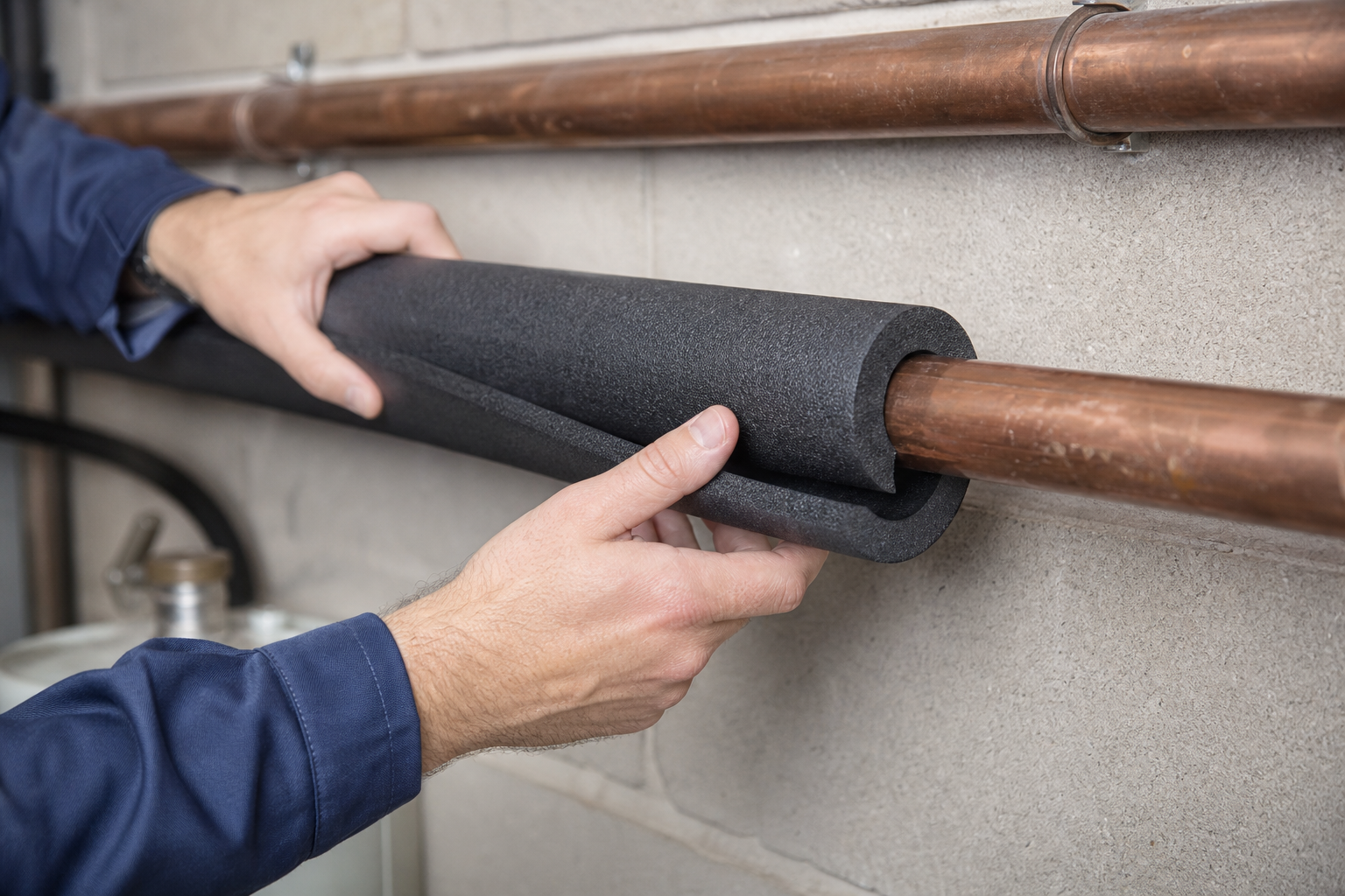 Self-Seal Pipe Insulation: Faster Installation, Zero Adhesive