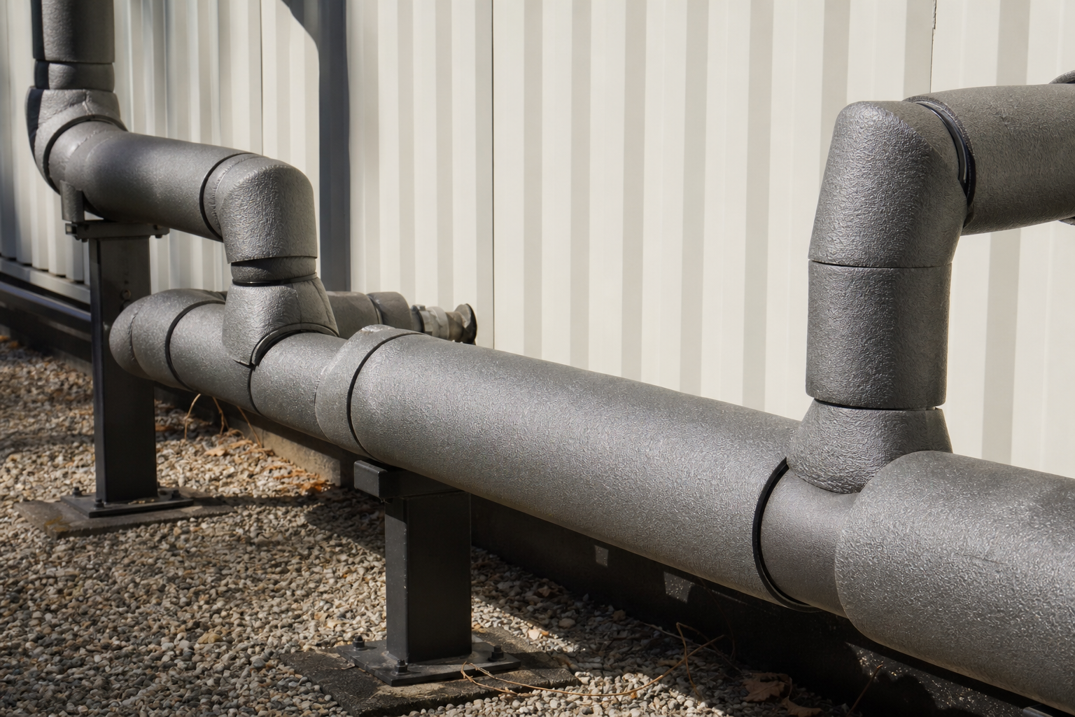 Tuffcoat Outdoor Pipe Insulation Guide