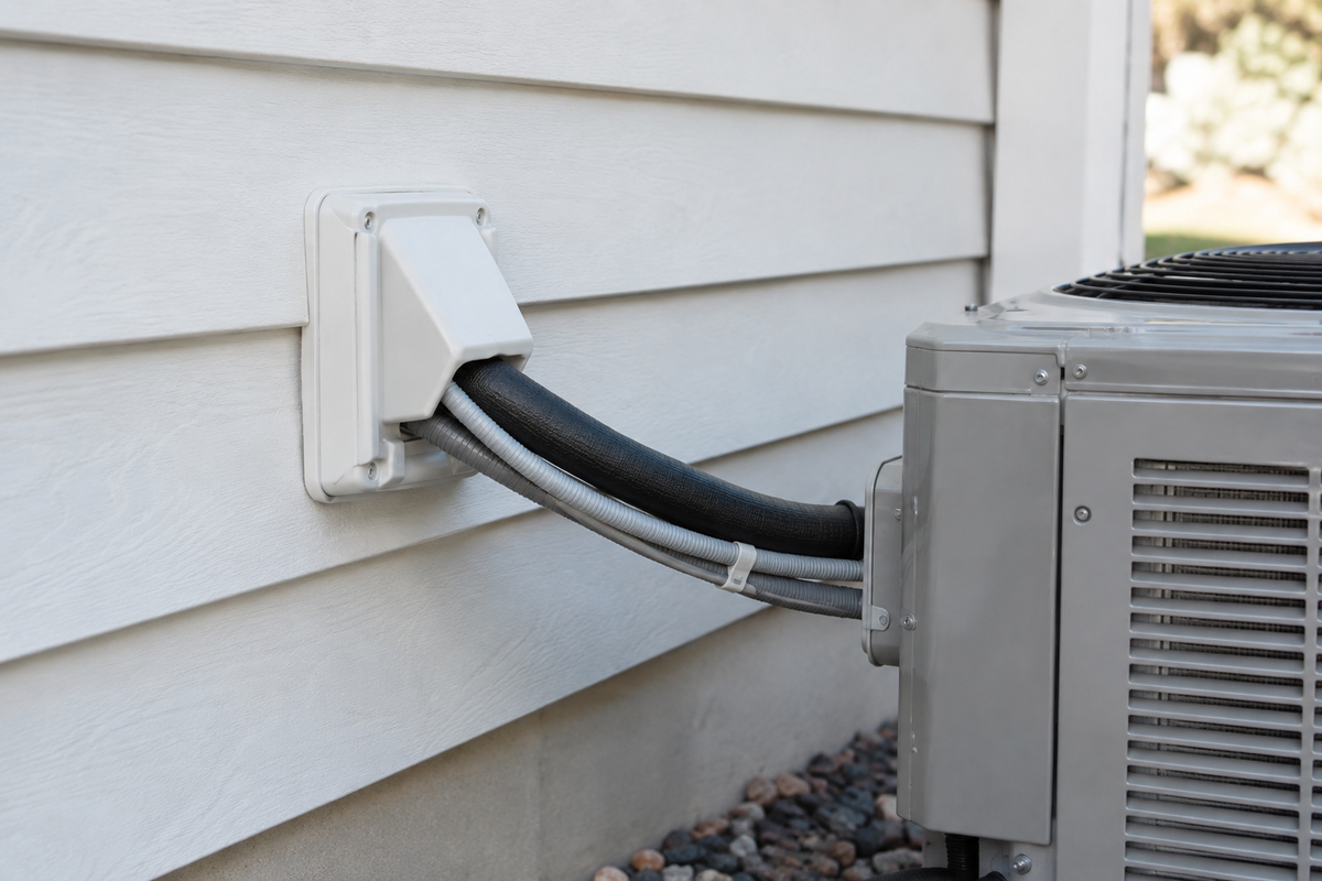 Why Two-Piece Wall Inlets Transform HVAC Cable Management