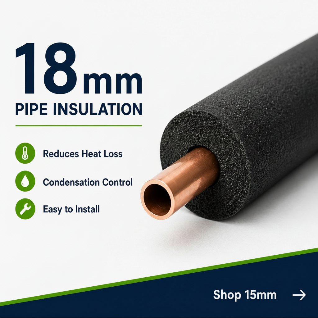 18mm Pipe Insulation