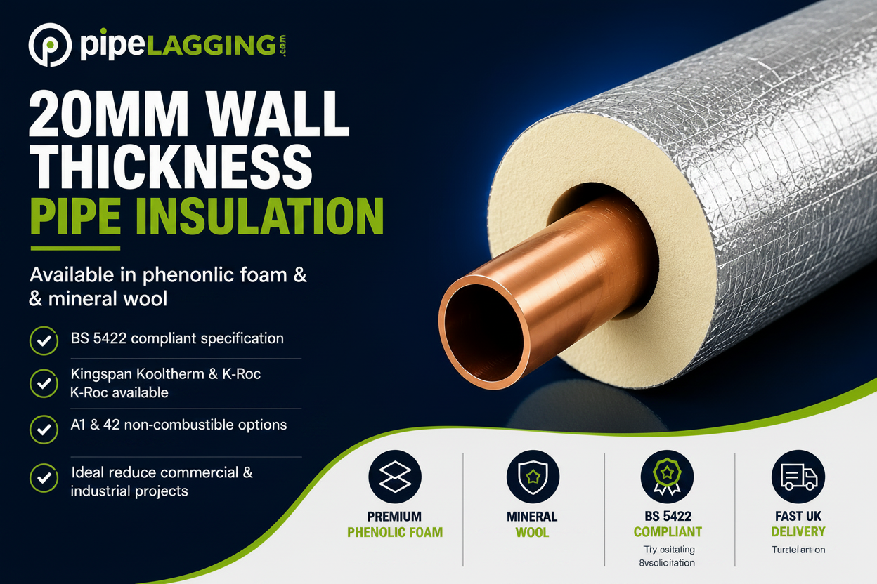 20mm Wall Thickness Pipe Insulation