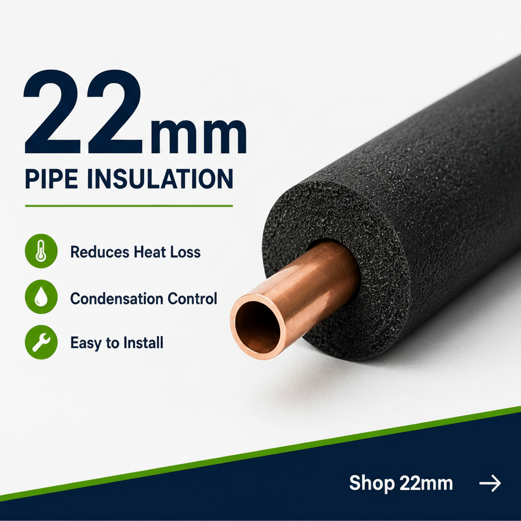 22mm Pipe Insulation