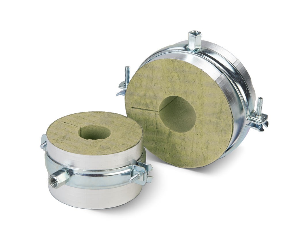 Rockwool Rocklap Pipe Supports Foil Faced