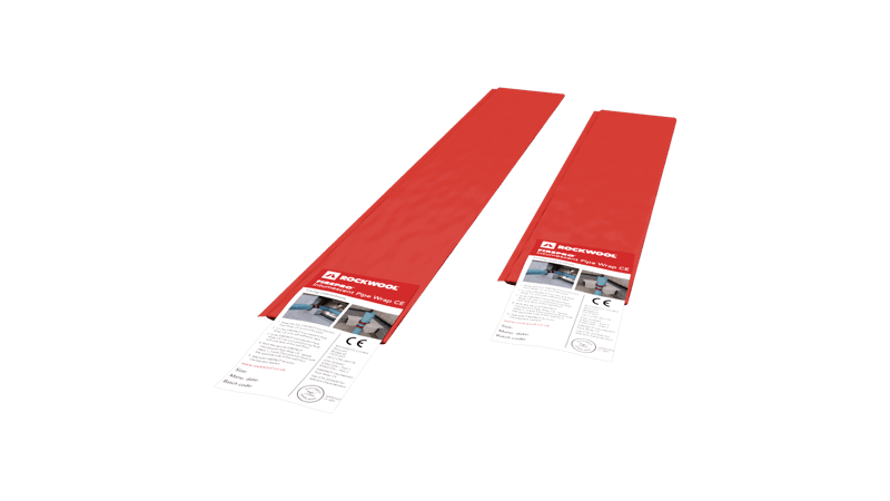 Rockwool CE Intumescent Pipe Wrap 110mm