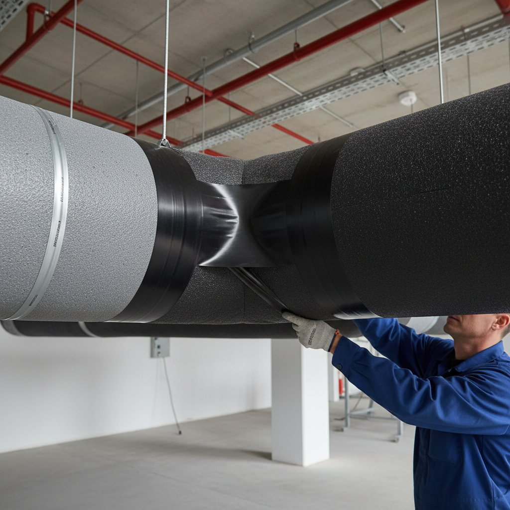 Anti-Condensation Tape | K-FLEX ST Vapour Barrier for Pipe Insulation