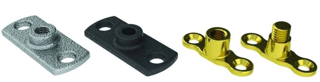DST Backplate for pipe clips - manufacturer product photo