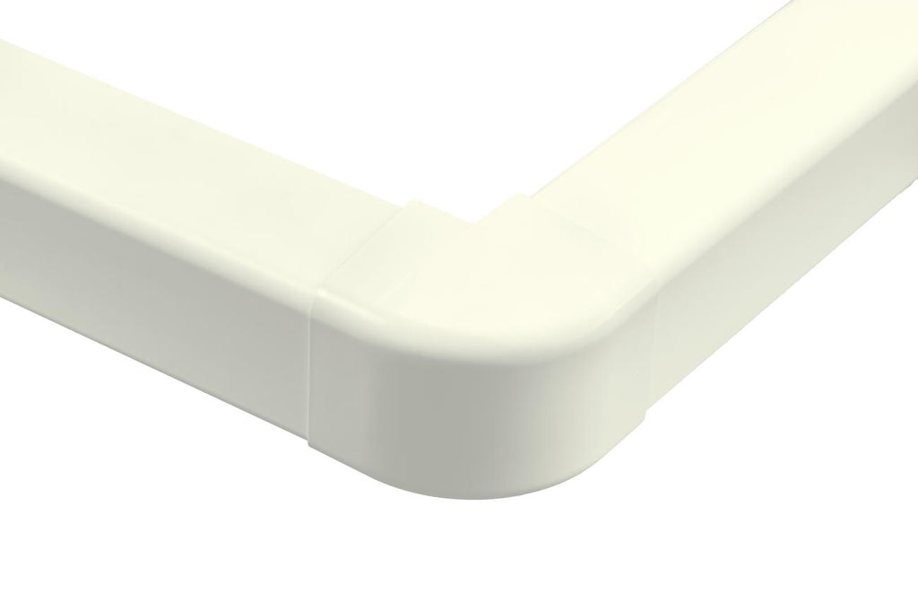 Sauermann EBE80 80x60mm Trunking External Elbow