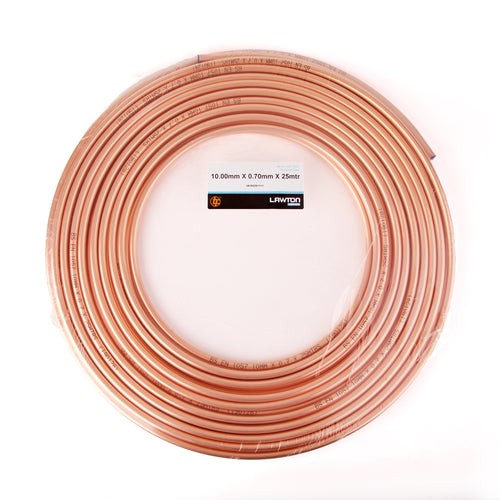 10mm Copper Plumbing Tube coil - Lawton Tubes product photo