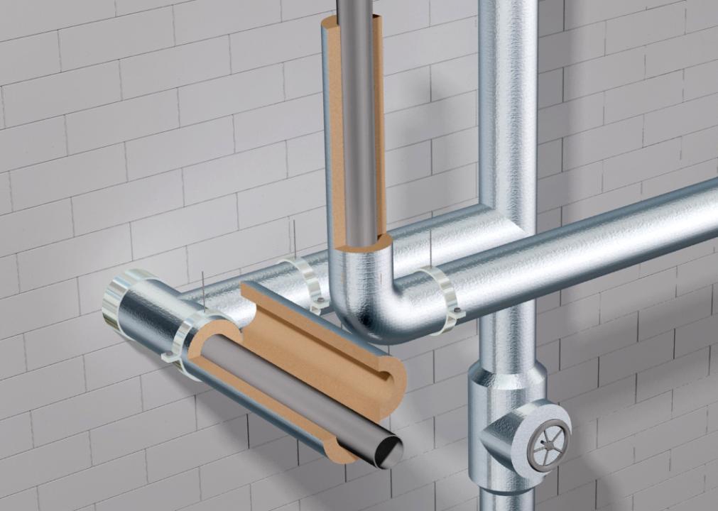 Isopartner Insul-Phen phenolic pipe insulation sections