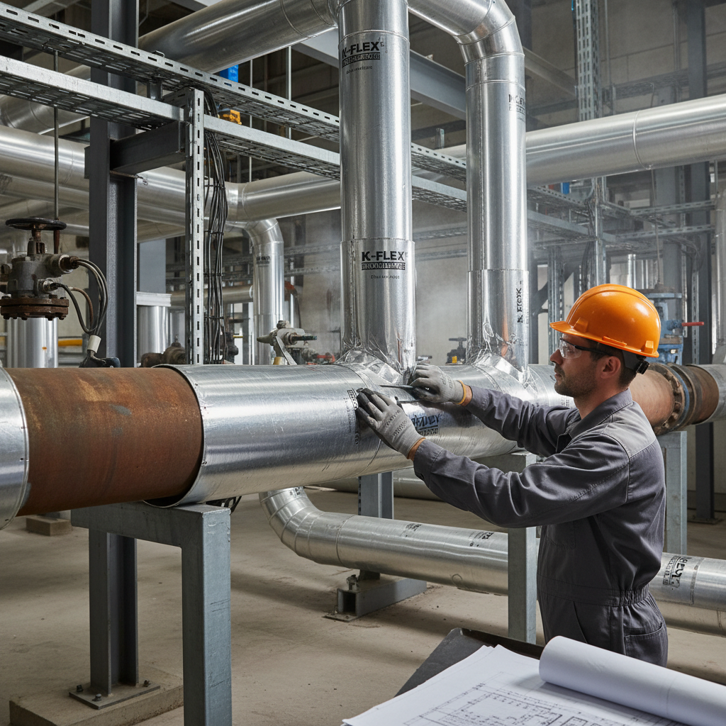 K-FLEX K-Rock ALU Mineral Wool Pipe Insulation
