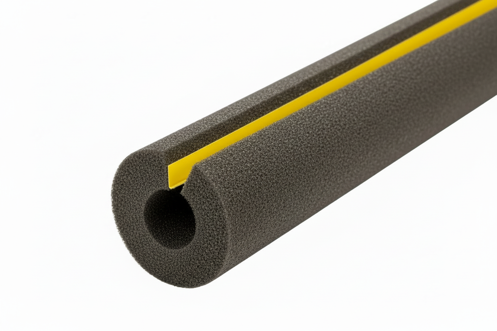 K-FLEX Self-Seal Tube Insulation for Quick, Clean Install