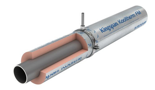 Kingspan Kooltherm Phenolic Pipe Insulation 1m Long