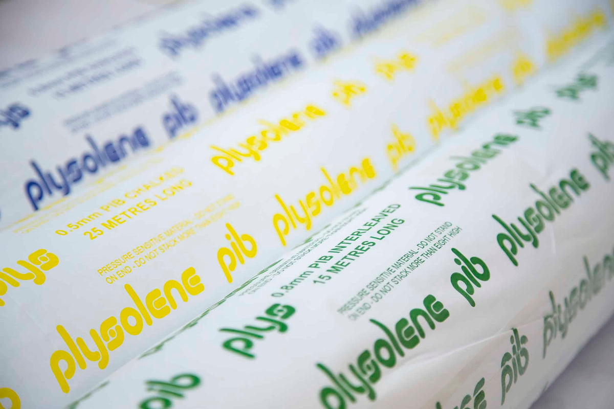 Plysolene PIB Chalked sheeting rolls - manufacturer photo
