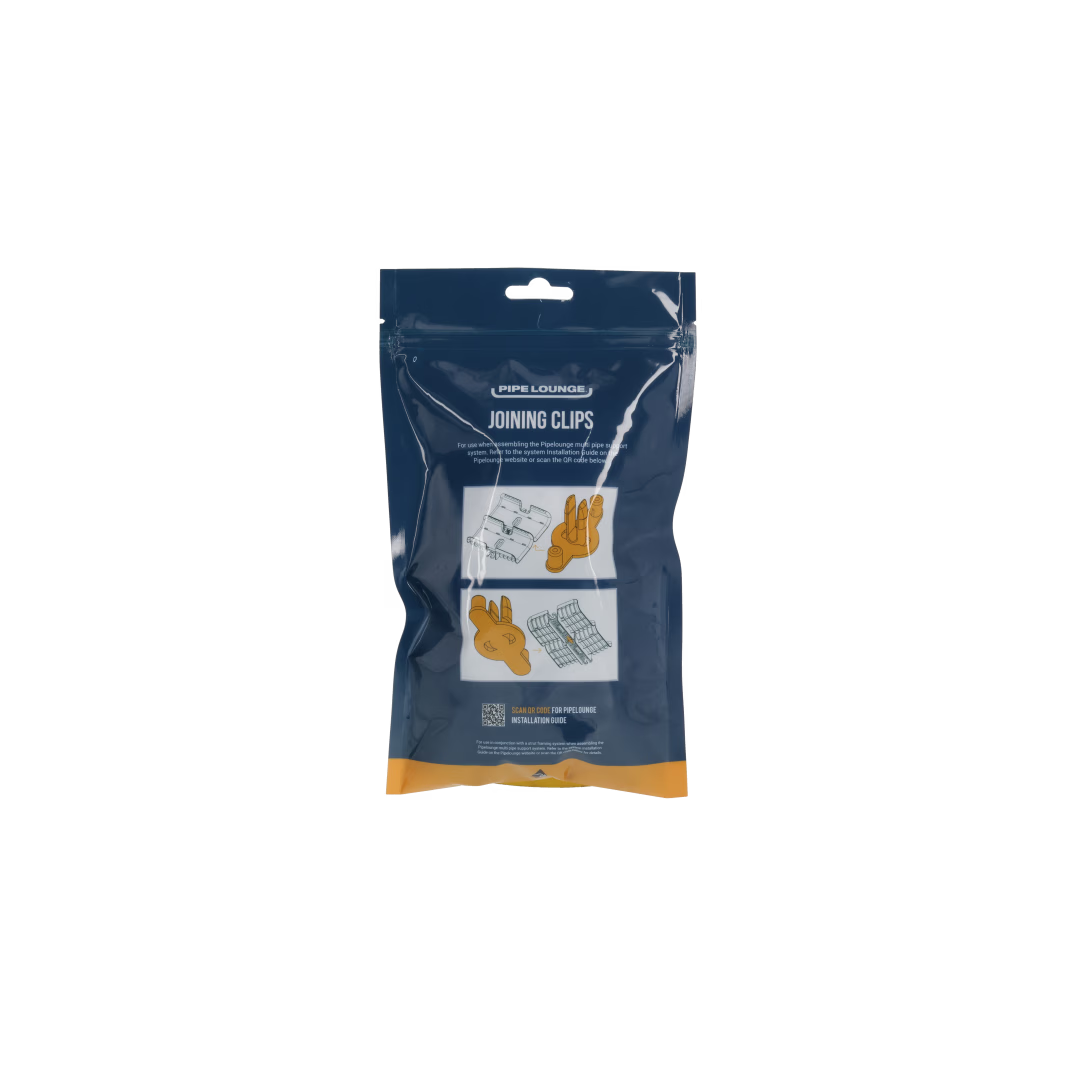 Pipe Support Joiner Clips - Bag of 20