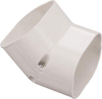 Inaba Denko Slimduct SCF 45 degree vertical elbow fitting