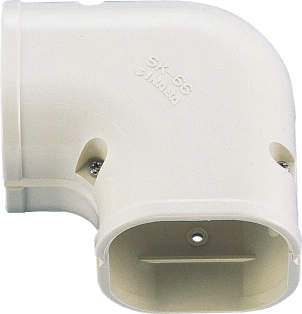 Inaba Denko Slimduct SK 90 degree flat elbow fitting