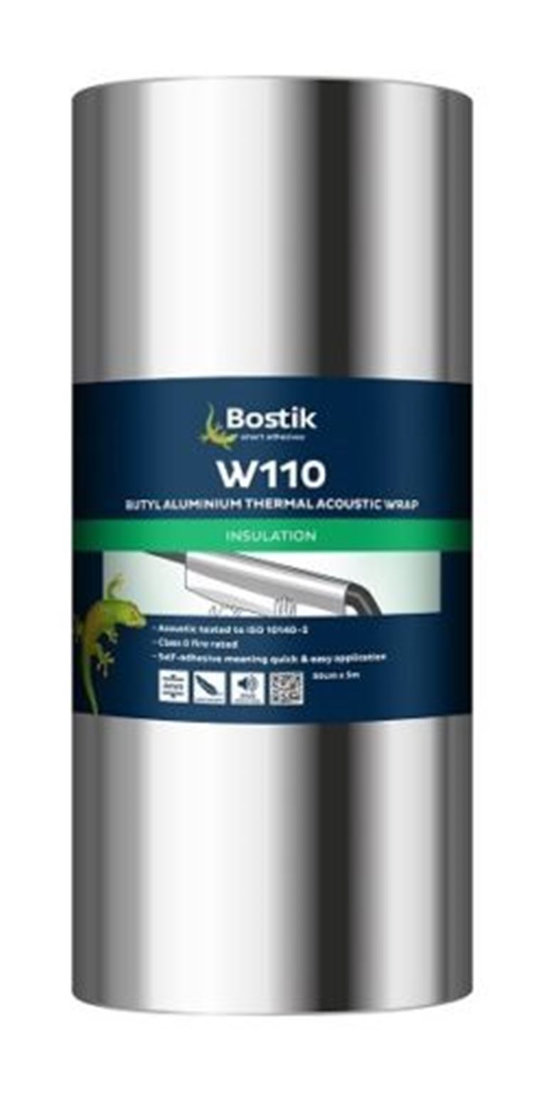 Bostik W110 Acoustic Pipe Insulation Wrap 4.5m x 50cm