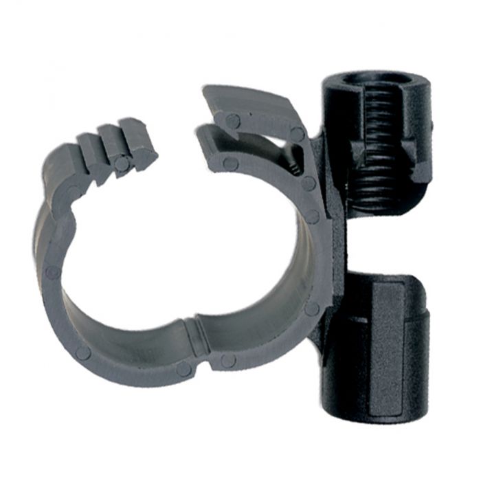 1 1/2 inch 38mm Plastic Drain M8 Stud Clip - Bag of 10