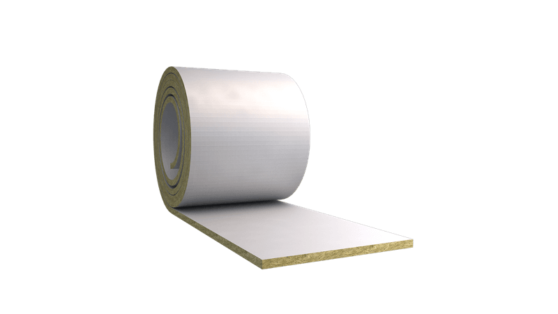 Rockwool DuctWrap foil-faced stone wool duct insulation roll