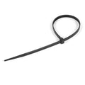 Cable Zip Ties Nylon 300 x 4.8 mm Black Bag of 100 Plastic