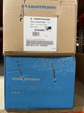 White Plastic Trunking Box 80mm x  60mm x 2m Long DUE80 Box of 8