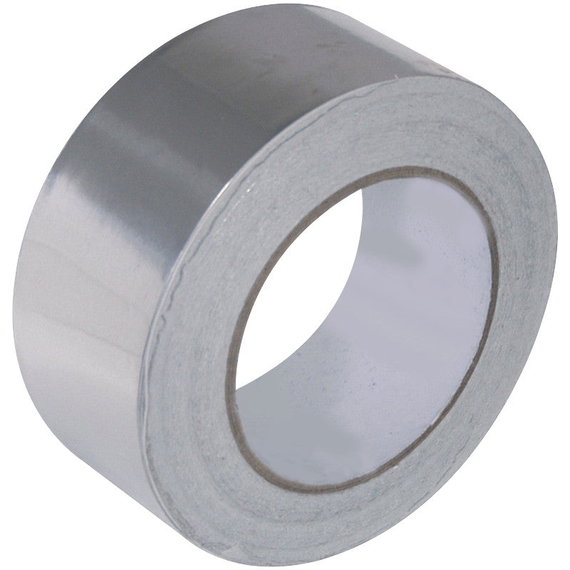 50mm Self-Adhesive Aluminium Foil Tape for HVAC Duct Sealing UK