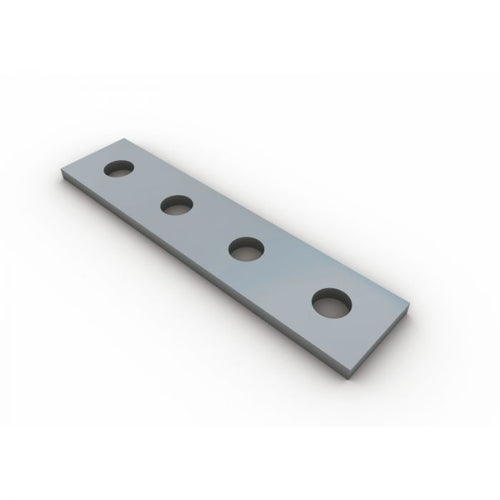 Four Hole Steel Channel Plate