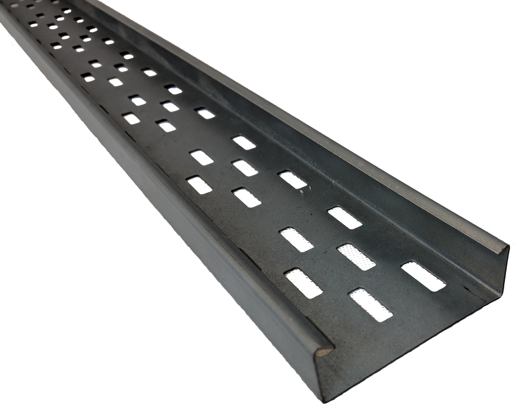 Pre-galvanised Mild Steel Cable Tray 3m Lengths