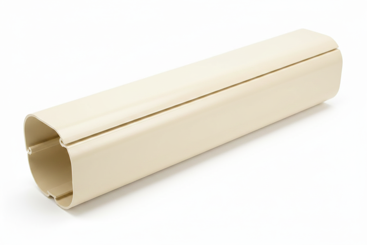 Inoac CD-140 Plastic Pipe Trunking 140mm x 2m Box of 5 - Pipelagging.com