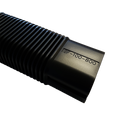 Inaba Denko SF-100-800-K 100mm flexible bend 800mm in black