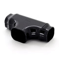 Inaba Denko Slimduct T Joint 100mm - Black (ID-ST-100-K)
