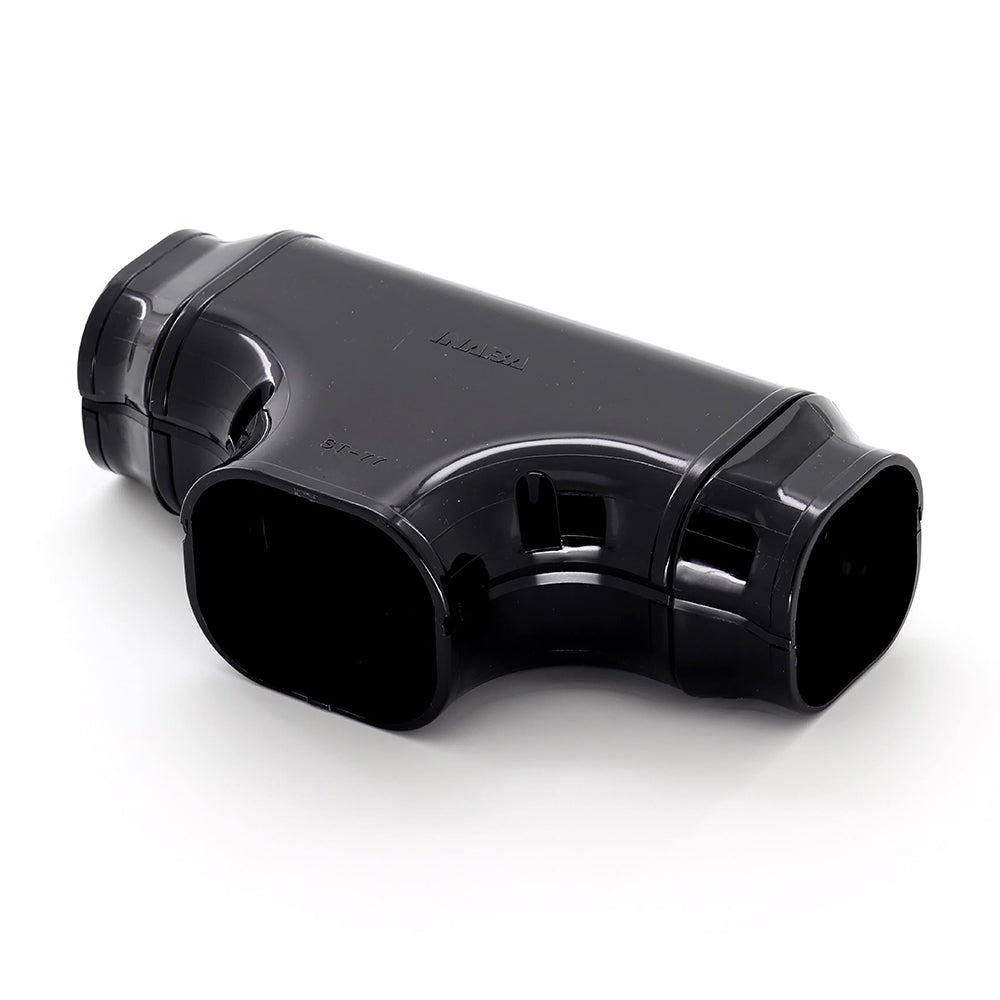 Inaba Denko Slimduct T Joint 100mm - Black (ID-ST-100-K)