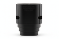 Inoac NR-75 75mm Plastic Pipe Trunking End Socket - Black