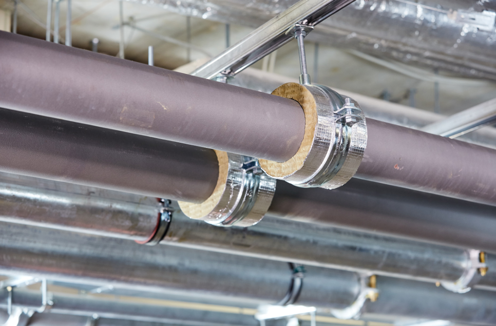 Rockwool Rocklap Pipe Supports Foil Faced