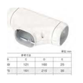 INOAC NT-140 140mm tee joint