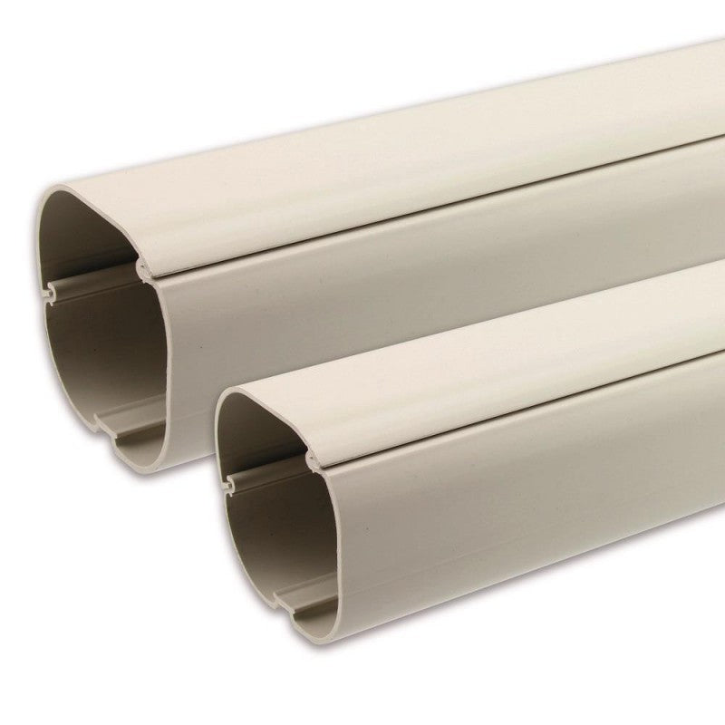 Inoac Plastic Pipe Trunking 2m 60mm x 60mm Trunking Cd-60 Box of 5
