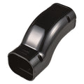 Inaba 100mm Trunking Offset Bend Black
