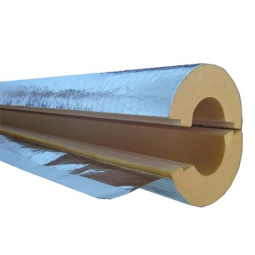 Supaphen 34mm x 1m x 25mm Thick Foiled Pipe Insulation (25)