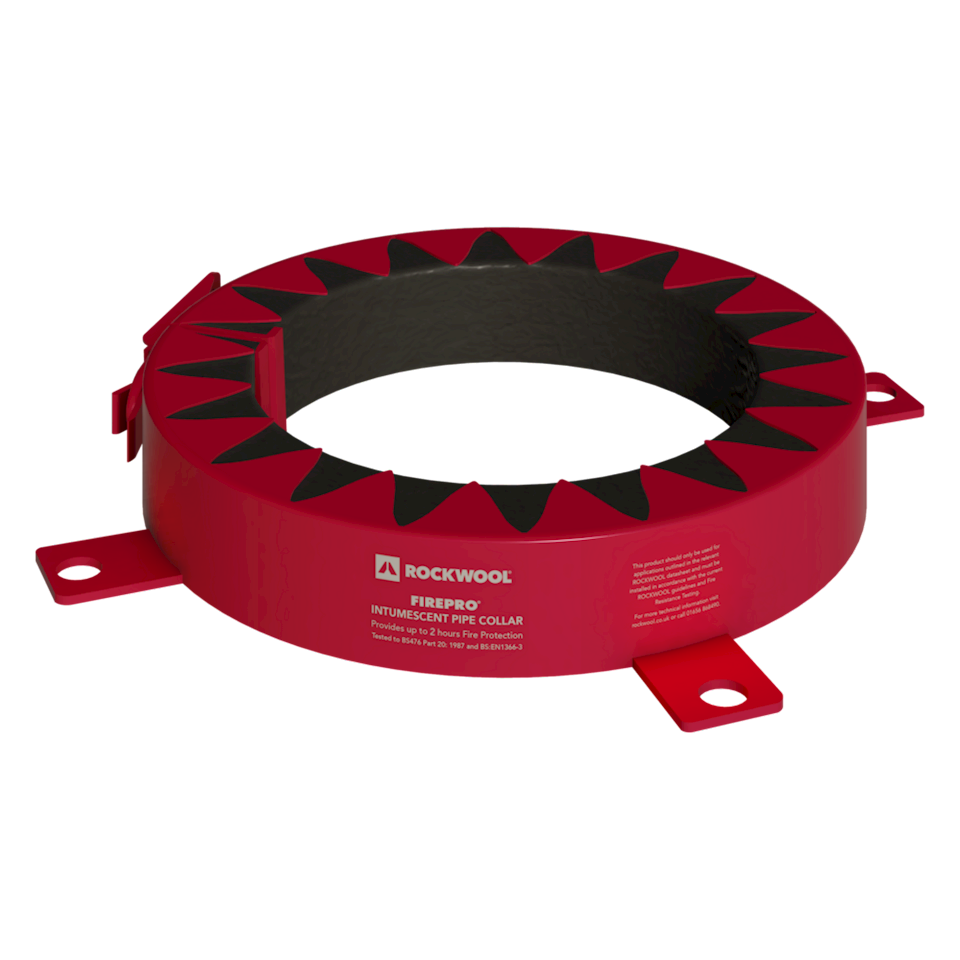 Rockwool FirePro CE Pipe Collar - 110mm Diameter