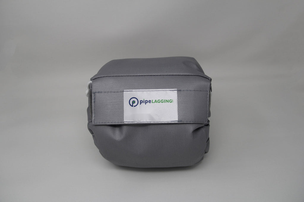 Valve insulation jacket front view