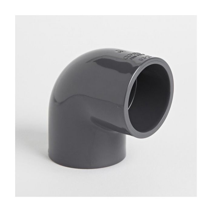 Grey Pvcu 3/4 Inch Pressure Pipe 90 Degree Elbow (25)
