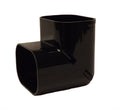 100mm Internal Elbow Slimduct Trunking Black